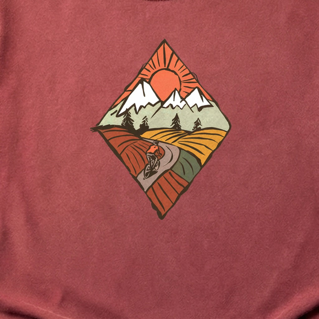 Pedal to the Peaks Cotton T-Shirt