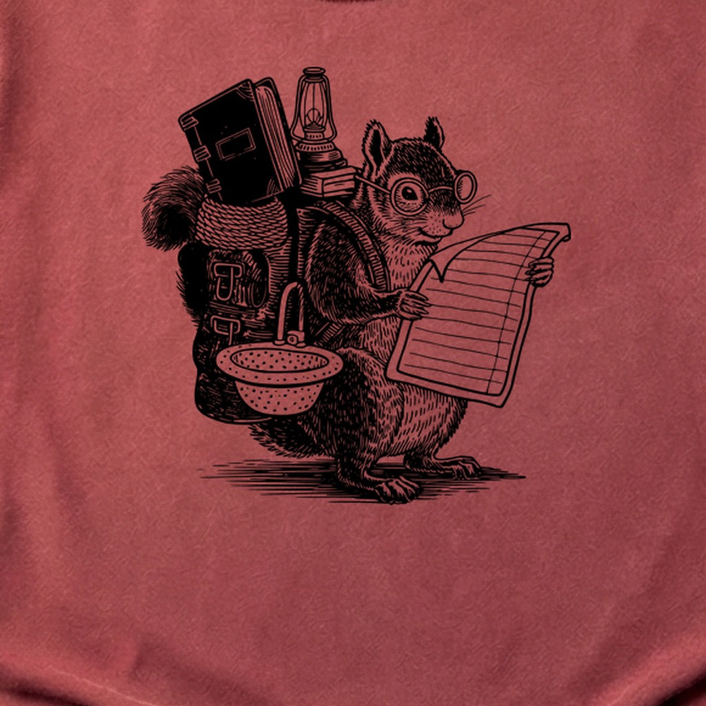 The Packademic Squirrel Cotton T-Shirt