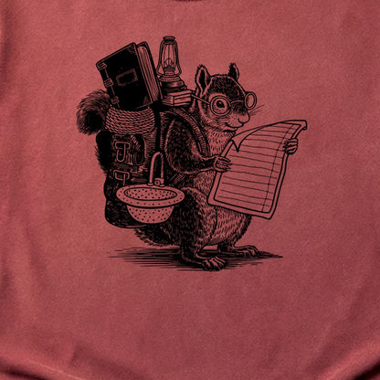 The Packademic Squirrel Cotton T-Shirt