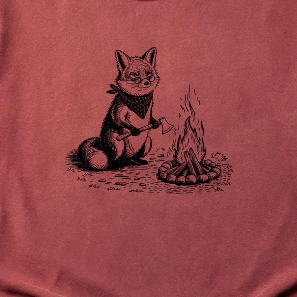 The Pyrofessor Fox Cotton T-Shirt