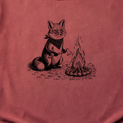 The Pyrofessor Fox Cotton T-Shirt
