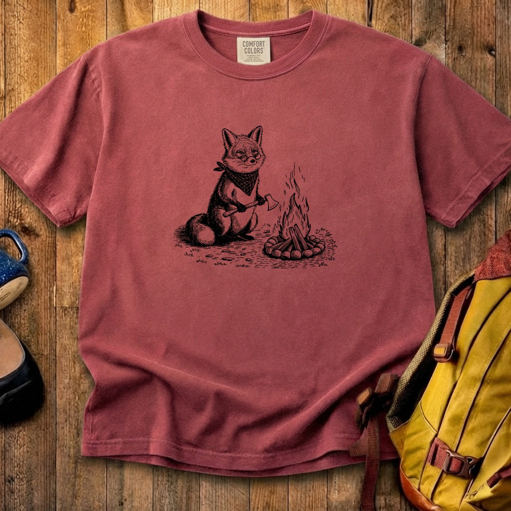 The Pyrofessor Fox Cotton T-Shirt