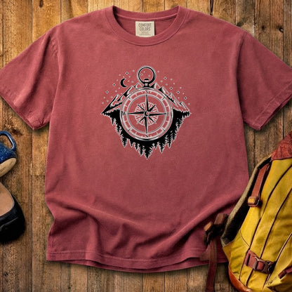 Navigate the Mountains Cotton T-Shirt