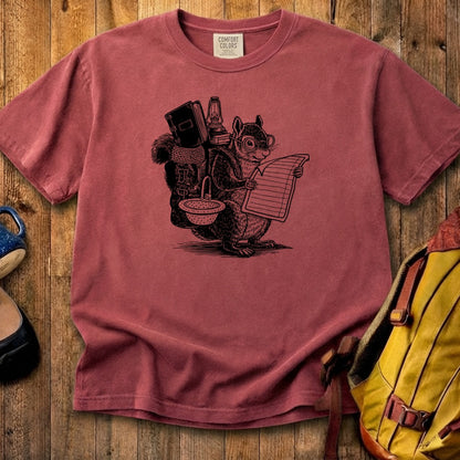 The Packademic Squirrel Cotton T-Shirt