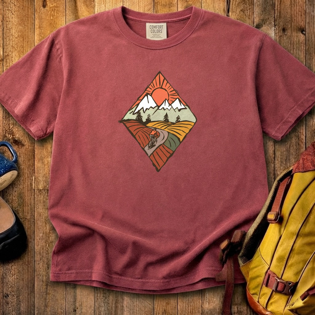 Pedal to the Peaks Cotton T-Shirt
