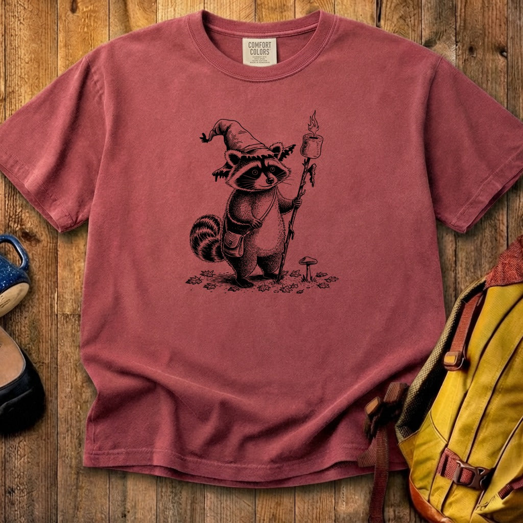 The S'morecerer Raccoon Cotton T-Shirt