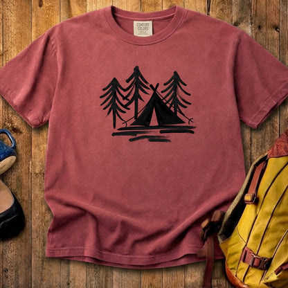 Painted Camp Cotton T-Shirt