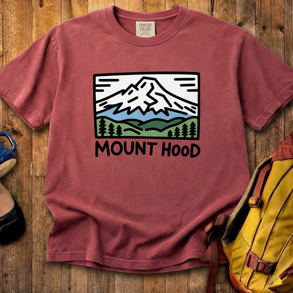Mount Hood Cotton T-Shirt