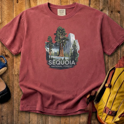 Sequoia National Forest Cotton T-Shirt