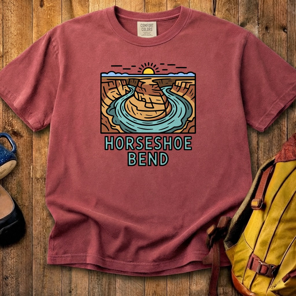 Horseshoe Bend Glen Canyon Cotton T-Shirt