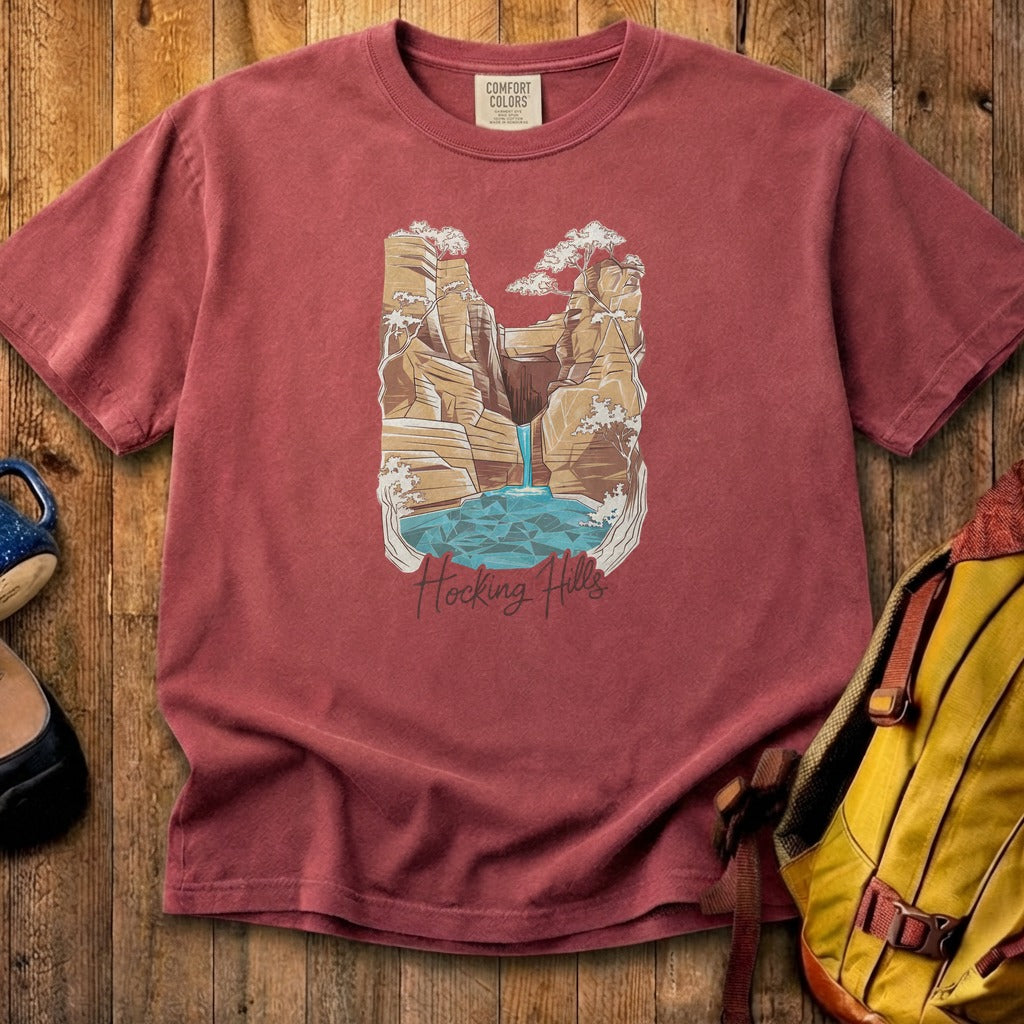 Hocking Hills State Park Cotton T-Shirt