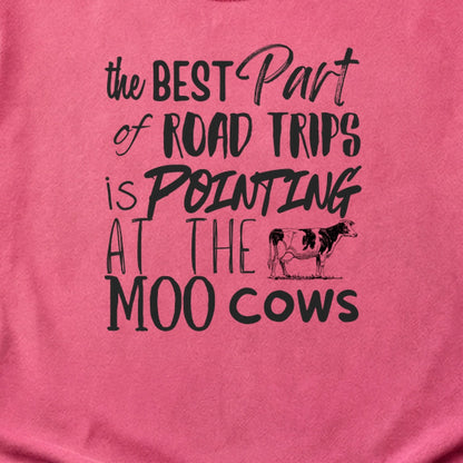 Moo Cows Road Trip Cotton T-Shirt