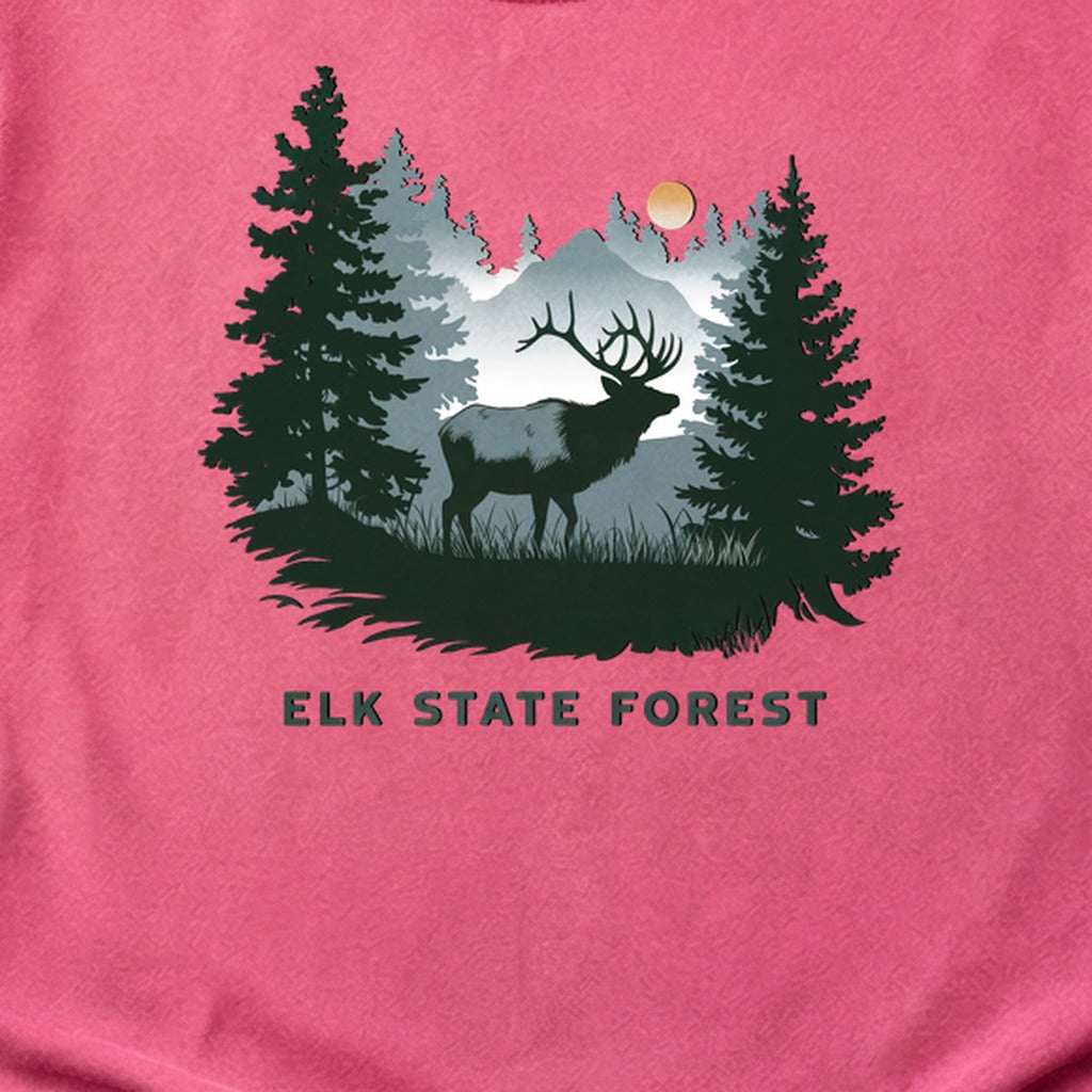 Elk State Forest Cotton T-Shirt