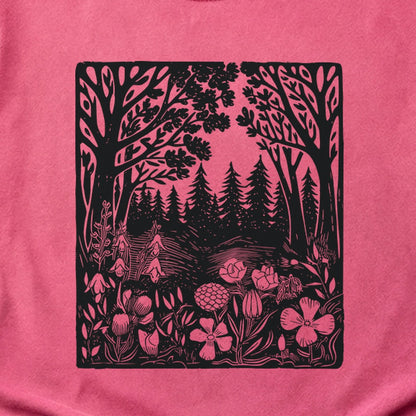 Forest Bloom Cotton T-Shirt
