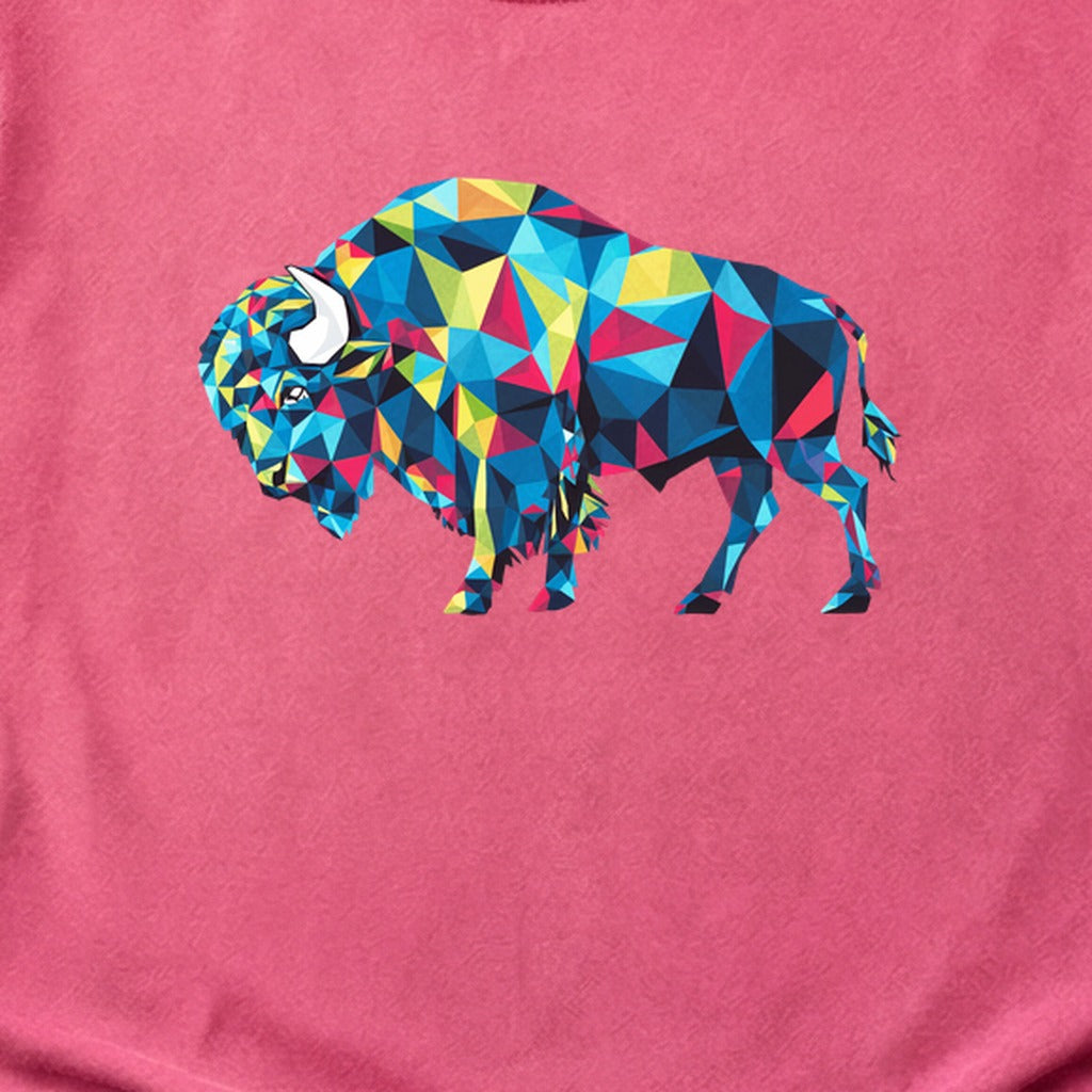 Buffalo Mosaic Cotton T-Shirt