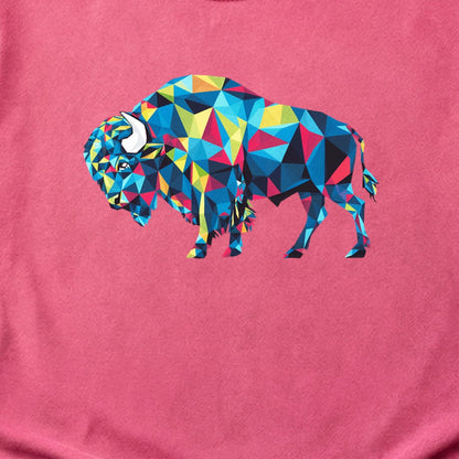 Buffalo Mosaic Cotton T-Shirt