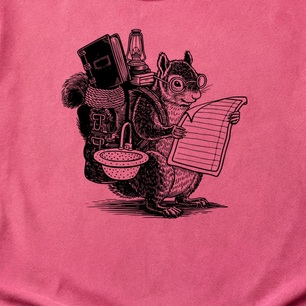 The Packademic Squirrel Cotton T-Shirt