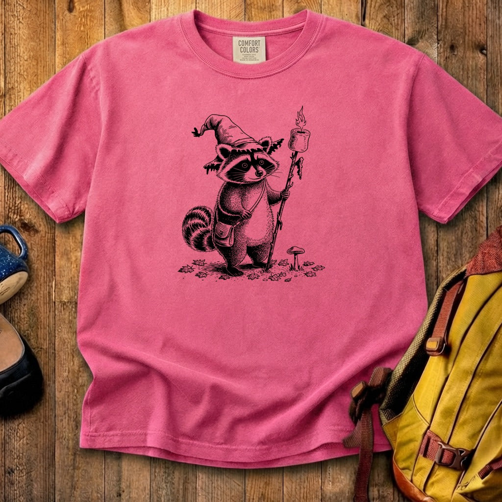 The S'morecerer Raccoon Cotton T-Shirt