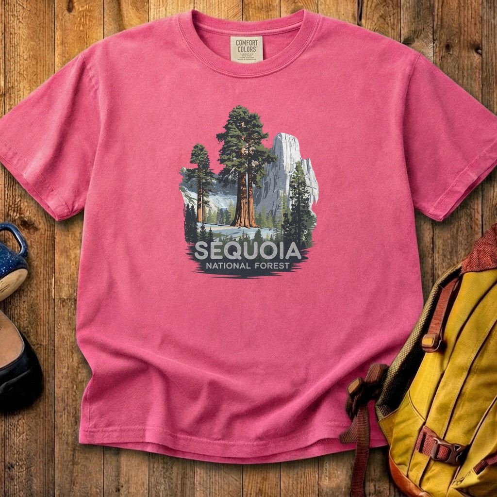 Sequoia National Forest Cotton T-Shirt