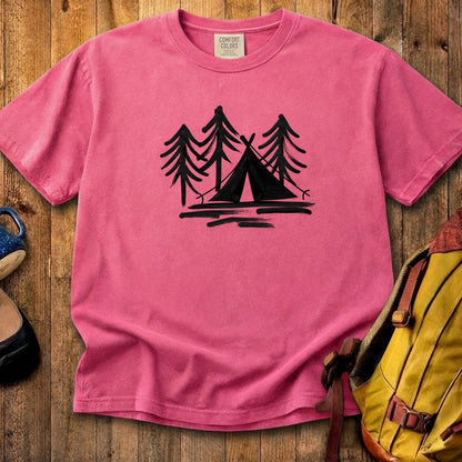 Painted Camp Cotton T-Shirt