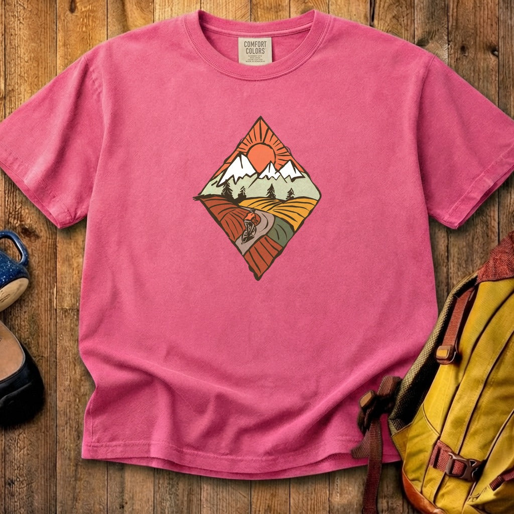 Pedal to the Peaks Cotton T-Shirt