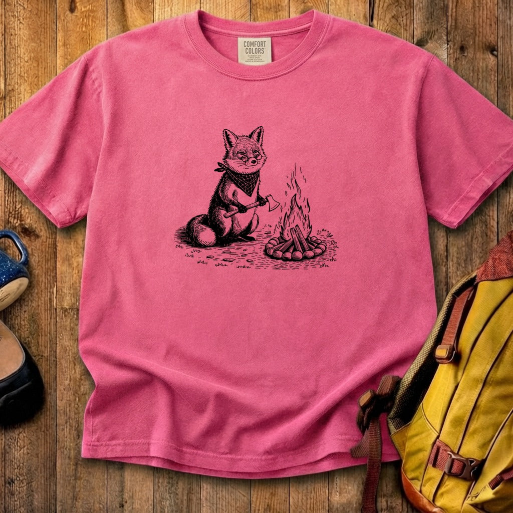 The Pyrofessor Fox Cotton T-Shirt