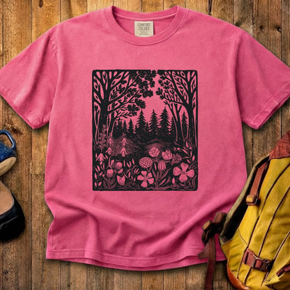 Forest Bloom Cotton T-Shirt