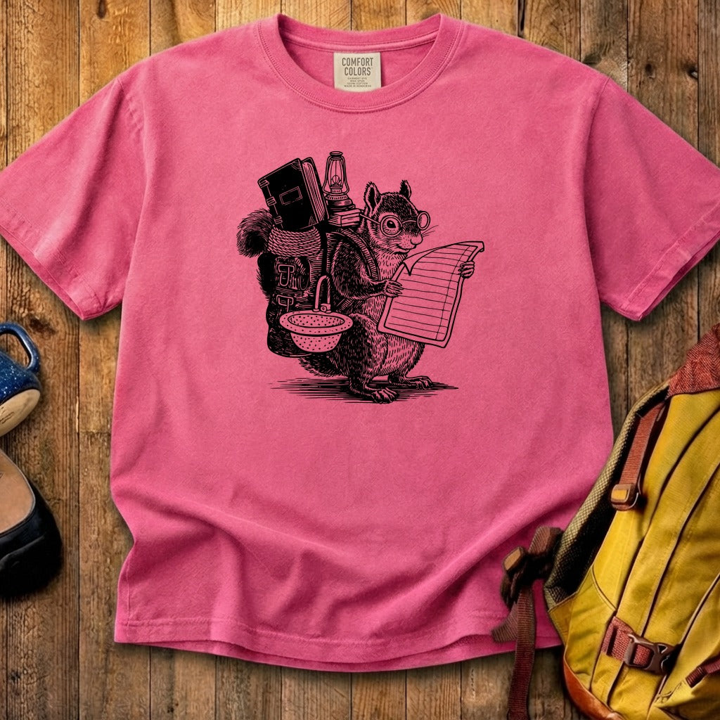 The Packademic Squirrel Cotton T-Shirt