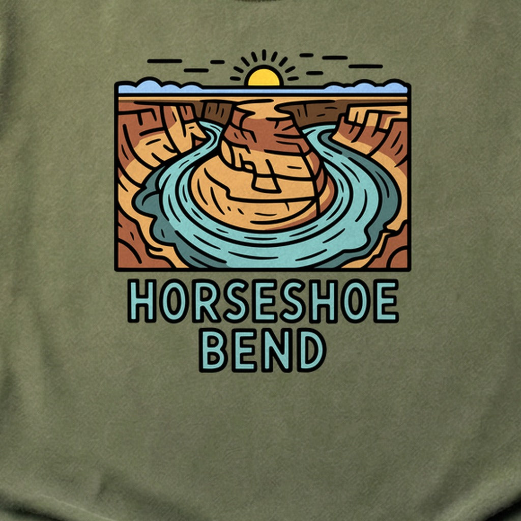Horseshoe Bend Glen Canyon Cotton T-Shirt