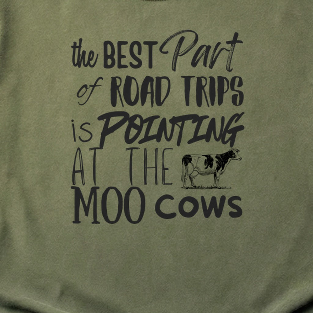 Moo Cows Road Trip Cotton T-Shirt