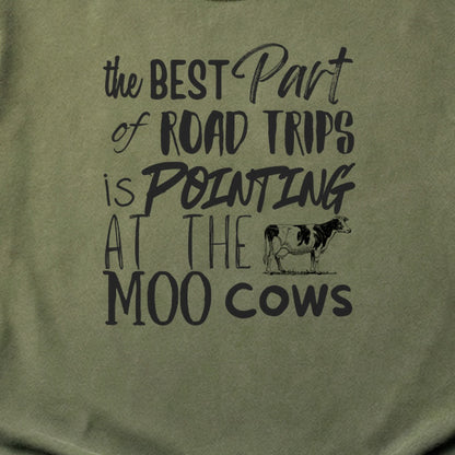 Moo Cows Road Trip Cotton T-Shirt