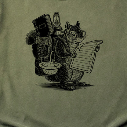 The Packademic Squirrel Cotton T-Shirt