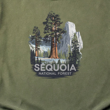 Sequoia National Forest Cotton T-Shirt