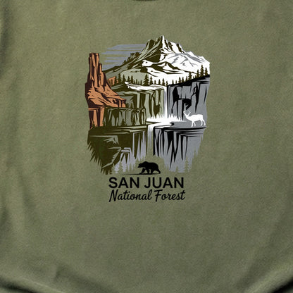 San Juan National Forest Cotton T-Shirt