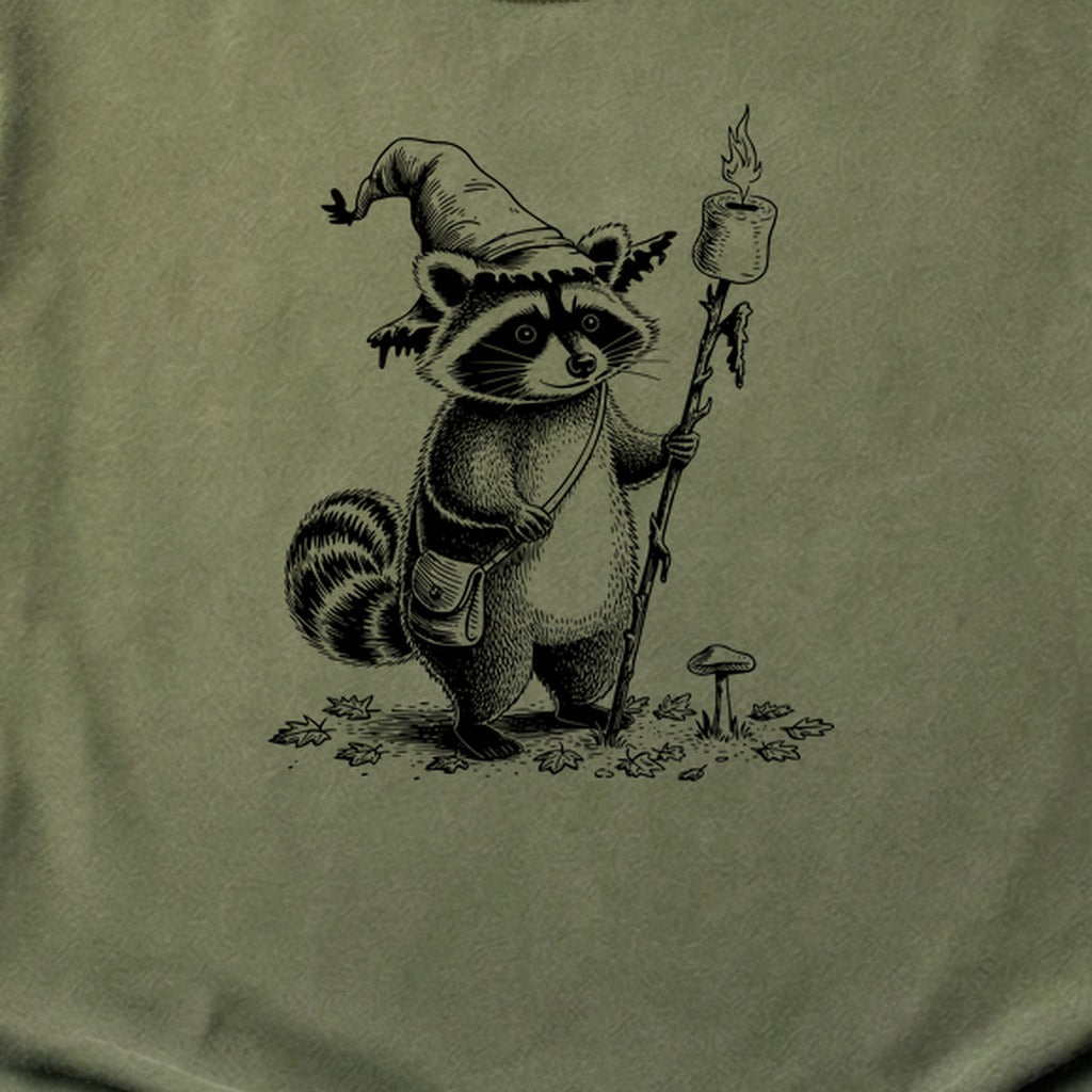 The S'morecerer Raccoon Cotton T-Shirt