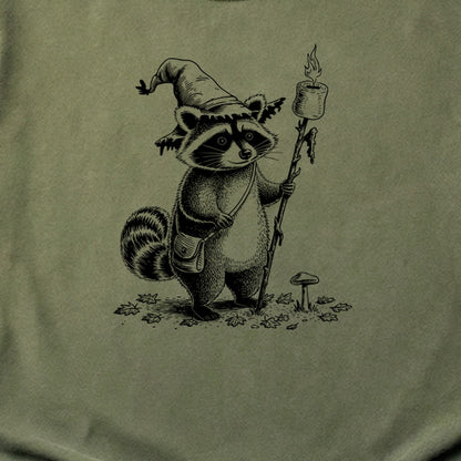 The S'morecerer Raccoon Cotton T-Shirt