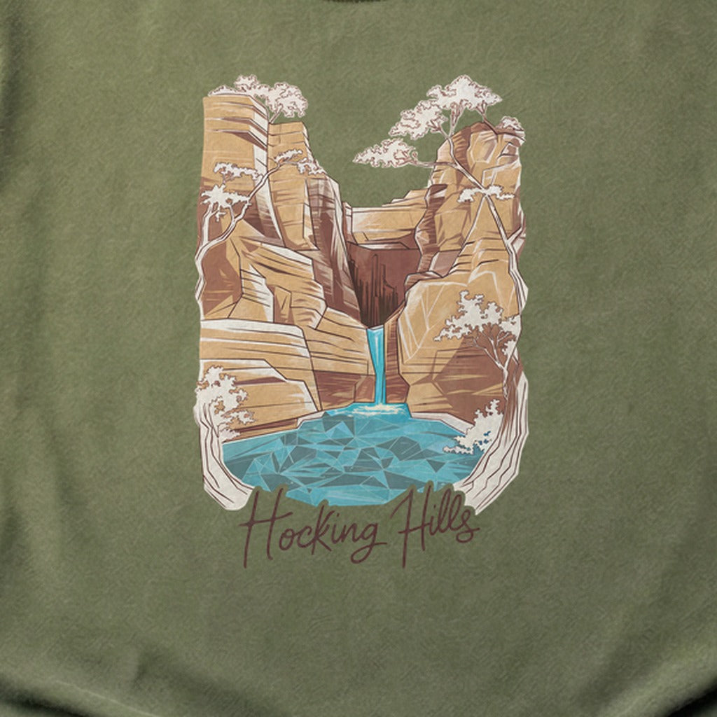 Hocking Hills State Park Cotton T-Shirt
