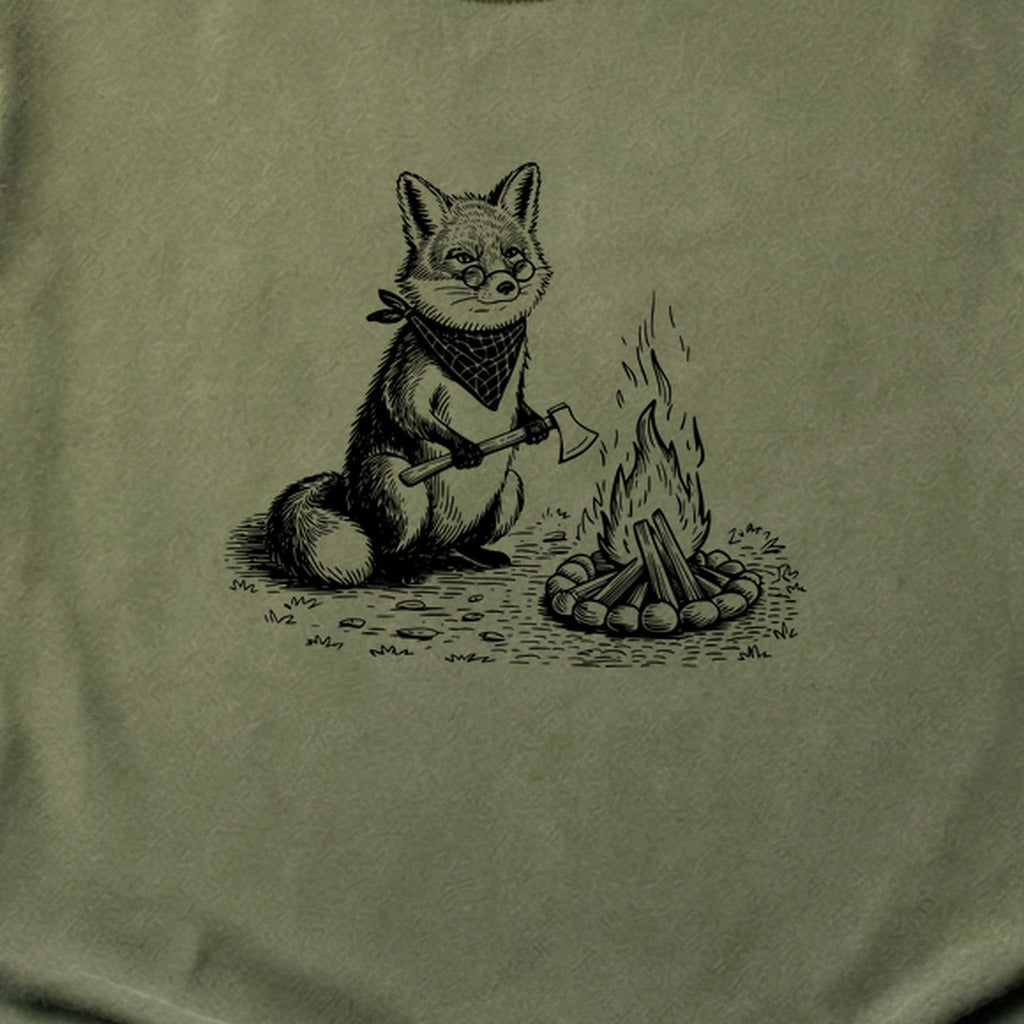 The Pyrofessor Fox Cotton T-Shirt