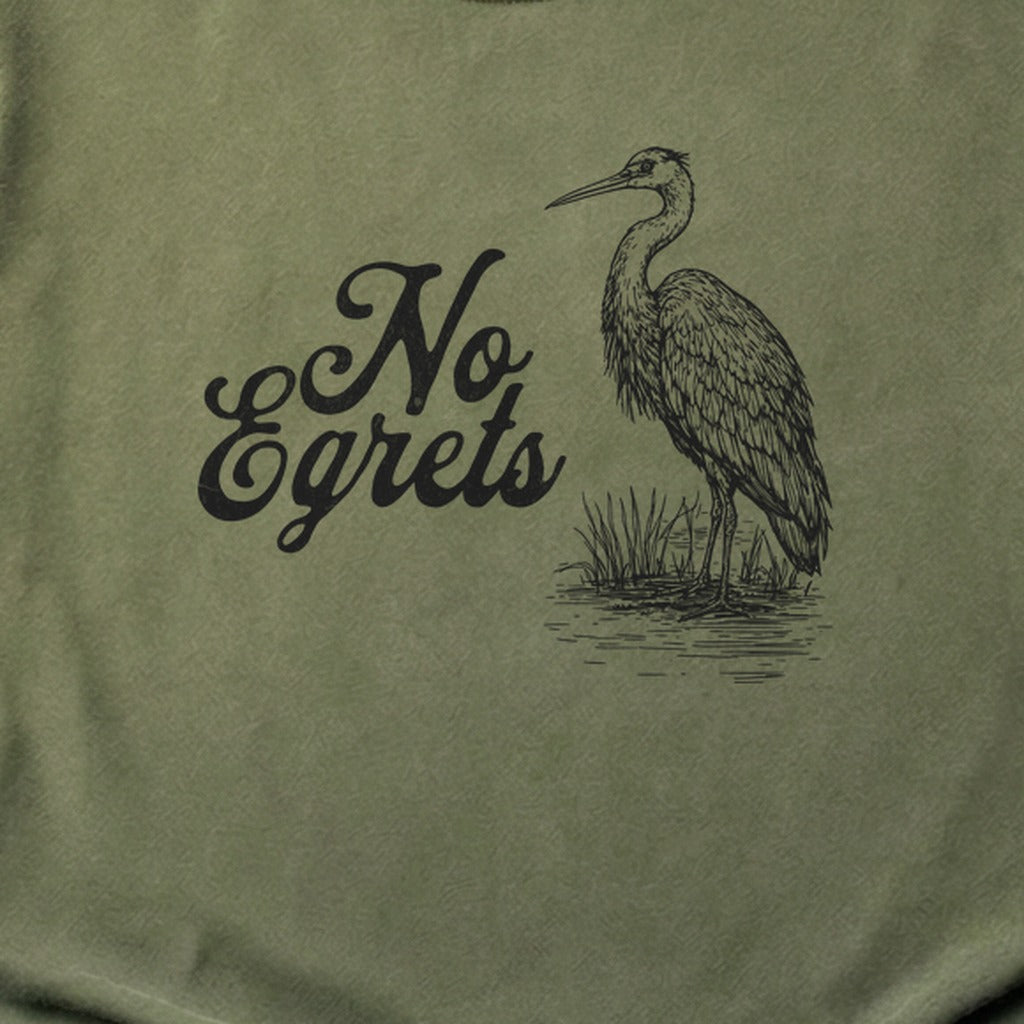 No Egrets Cotton T-Shirt