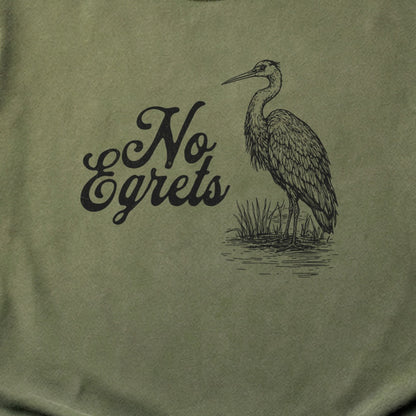No Egrets Cotton T-Shirt