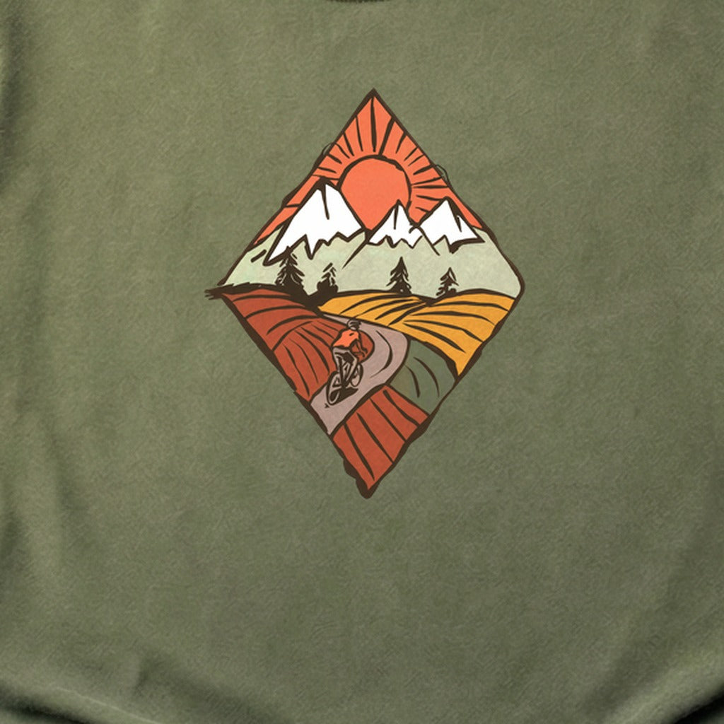 Pedal to the Peaks Cotton T-Shirt