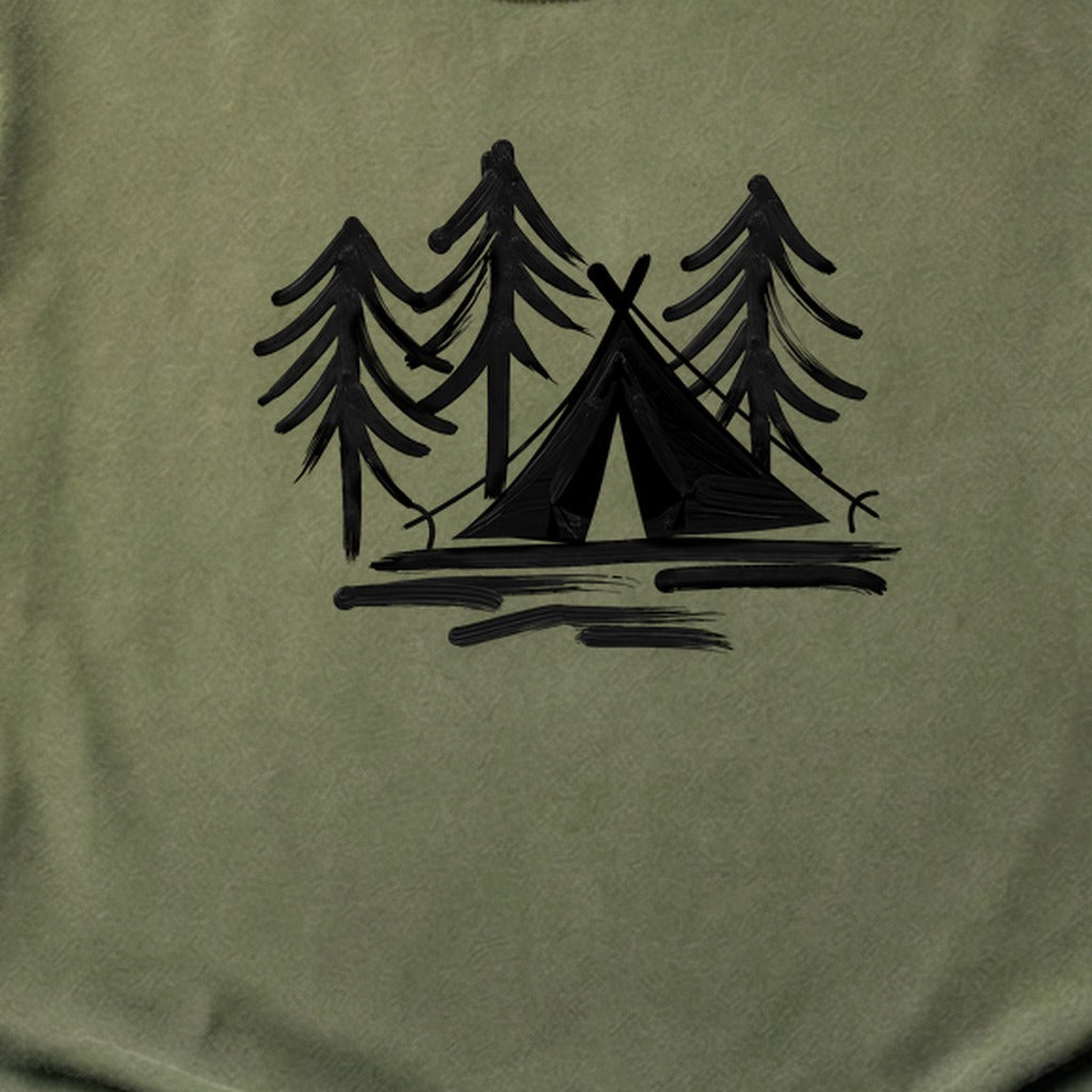 Painted Camp Cotton T-Shirt