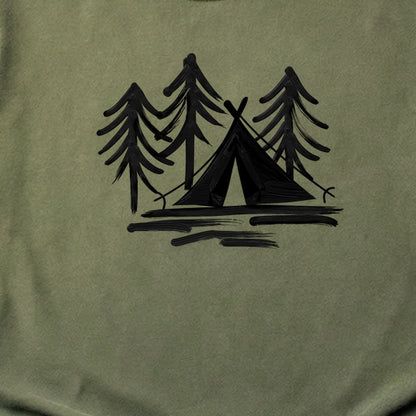 Painted Camp Cotton T-Shirt