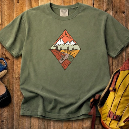 Pedal to the Peaks Cotton T-Shirt
