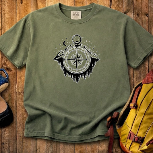 Navigate the Mountains Cotton T-Shirt