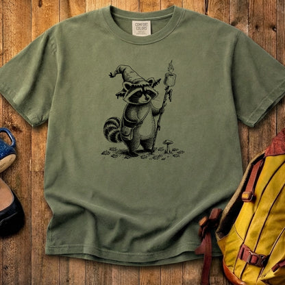 The S'morecerer Raccoon Cotton T-Shirt