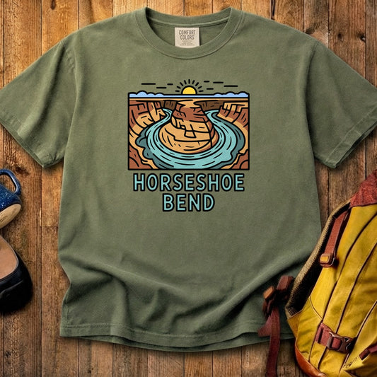 Horseshoe Bend Glen Canyon Cotton T-Shirt