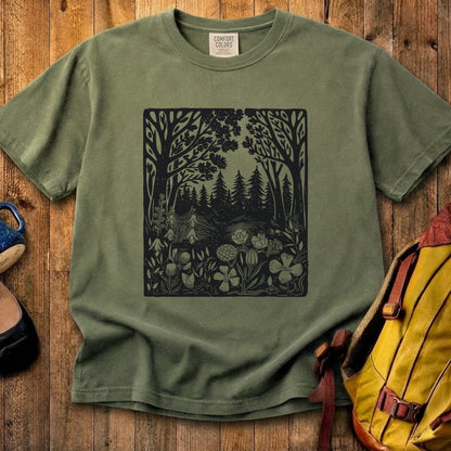 Forest Bloom Cotton T-Shirt