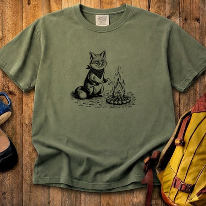 The Pyrofessor Fox Cotton T-Shirt