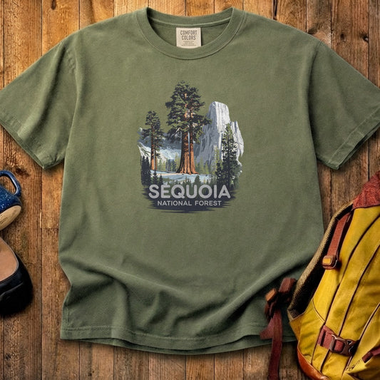Sequoia National Forest Cotton T-Shirt
